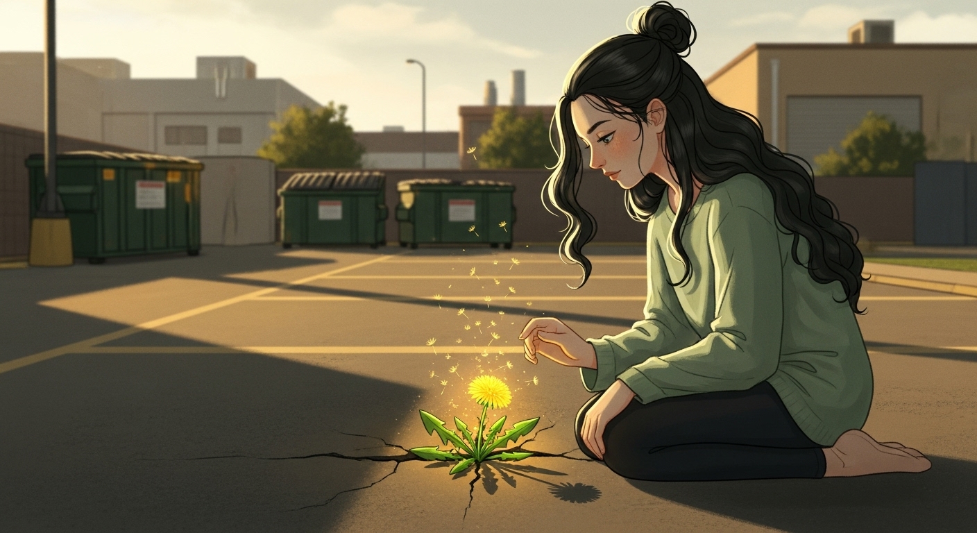 The Dandelion Teacher: Finding Wisdom in Sidewalk Cracks